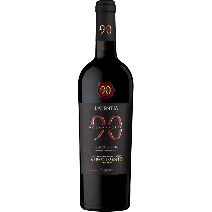 Latentia Novantaceppi 90 Appassimento IGT Puglia 2019 (Апассіменто вино чер сухе) 14
