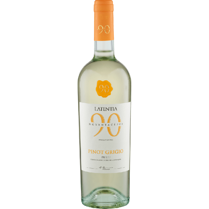 Latentia Novantaceppi 90 Pinot Grigio DOC Friuli 2024 (Піно Гріджио біле сухе) 12% 0