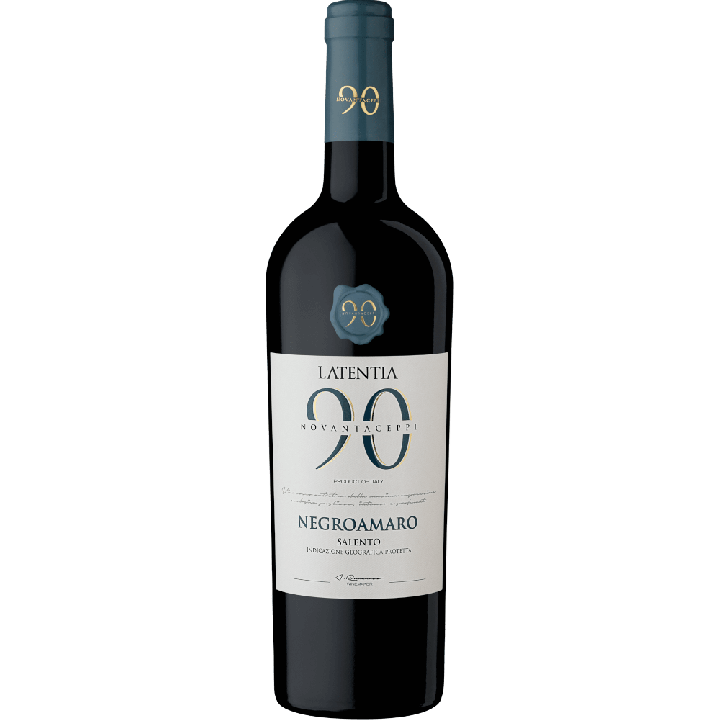 Latentia Novantaceppi 90 Negroamaro Salento IGP 2023 (Негроамаро чер сухе) 13% 0