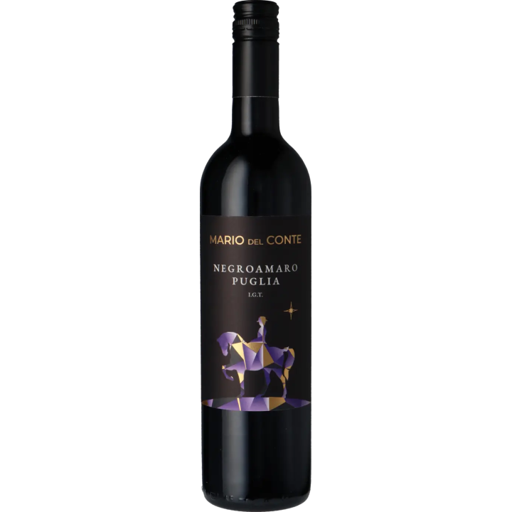 Mario del Conte Negroamaro Salento Puglia IGT 2022 (Негроамаро чер сухе) 13% 0