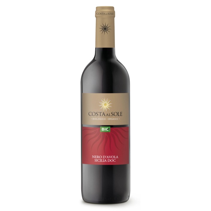 Volpi Costa Al Sole Sicilia DOC Nero D'Avola 2018 BIO (Неро Д'Авола чер) 13% 0.75л