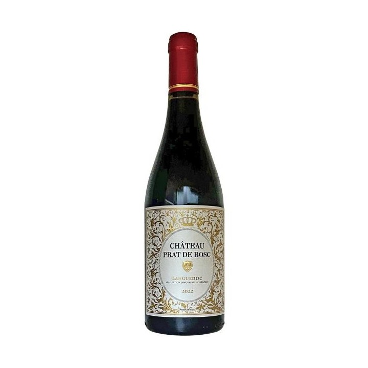 Château Prat du Bosc AOC Languedoc 2022 (Шато Пре Дю Боск червоне сухе) 13,5% 0,75л